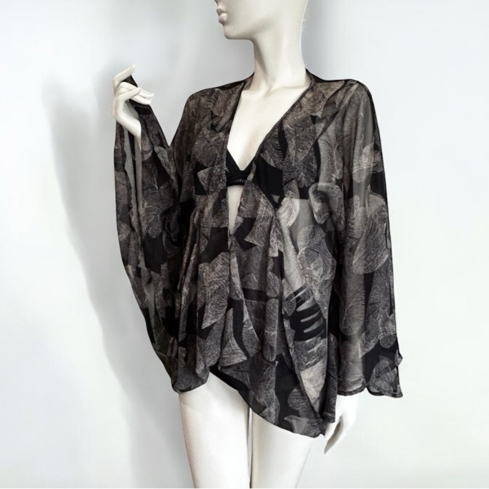 Nümph Sheer & Flowy Duster or Swim Suit Cover Up